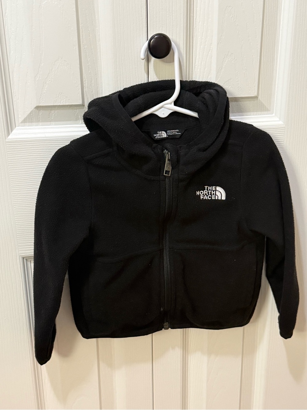 The North Face Kids Black Fleece Full-Zip Hoodie